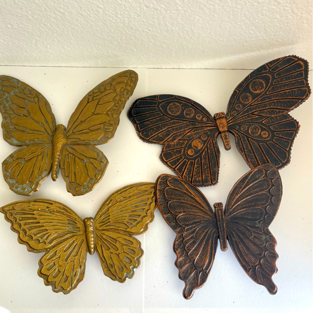 MCM Butterfly Wall Hangings